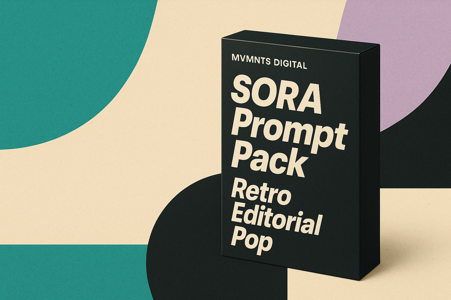 SORA Prompt Pack – Retro Editorial Pop