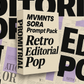 SORA Prompt Pack – Retro Editorial Pop
