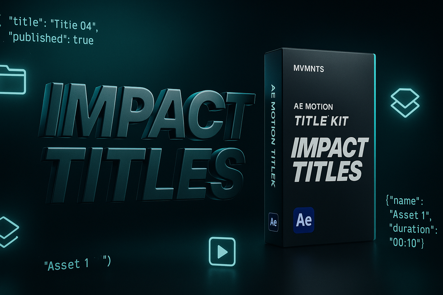 AE Motion Title Kit – Impact Titles